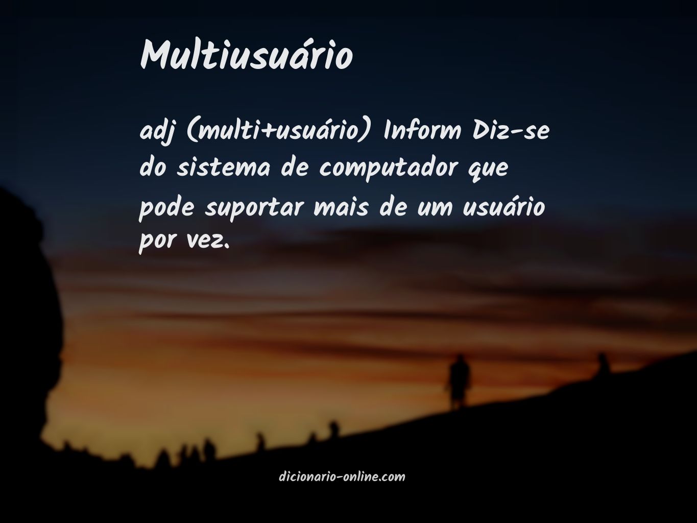 Significado de multiusuário