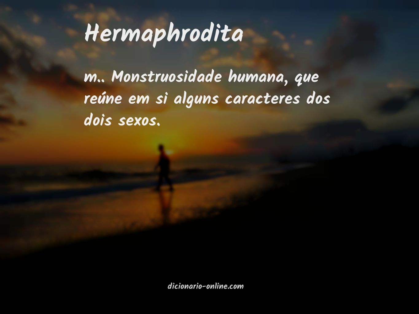 Significado de hermaphrodita