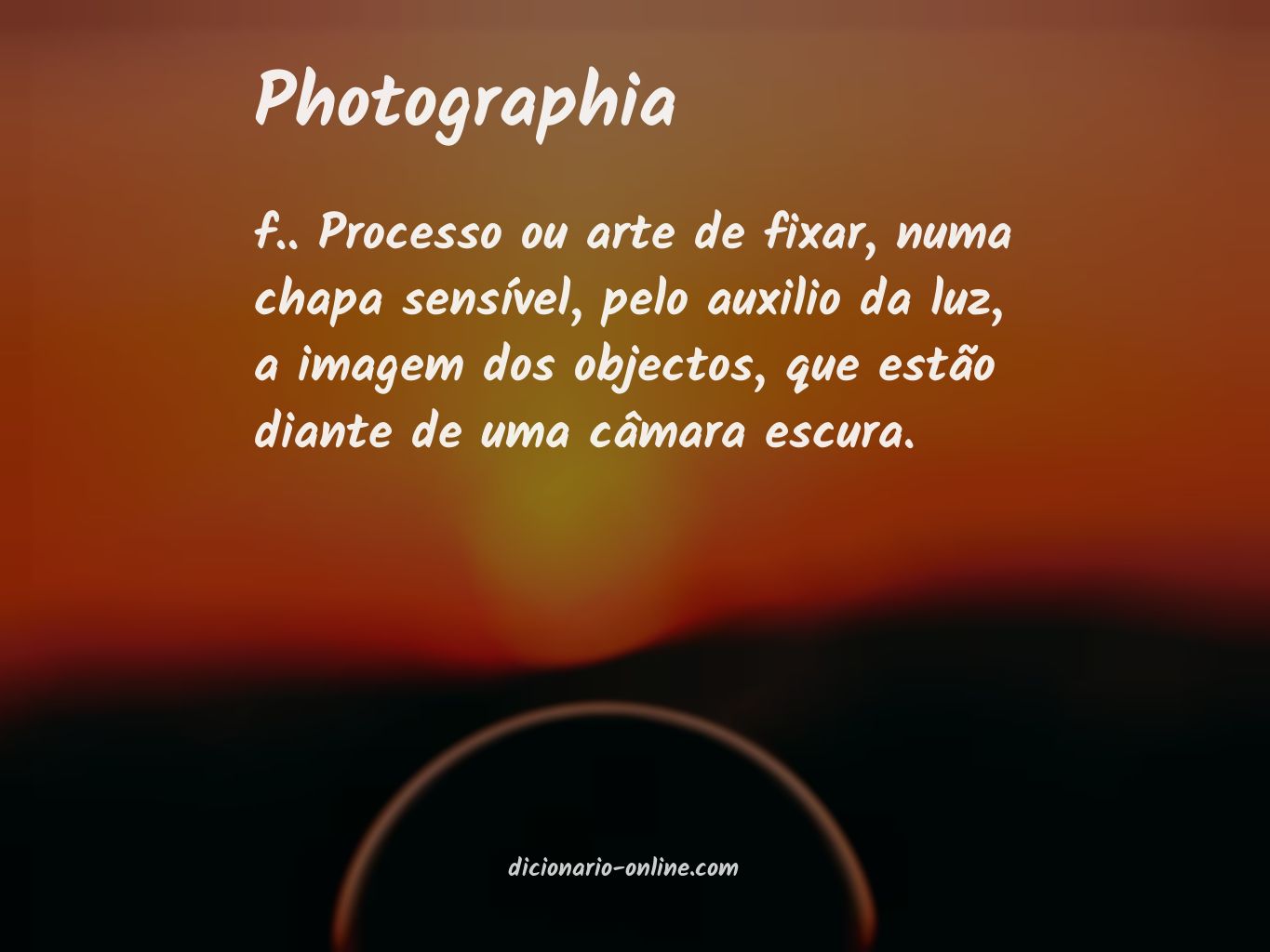 Significado de photographia