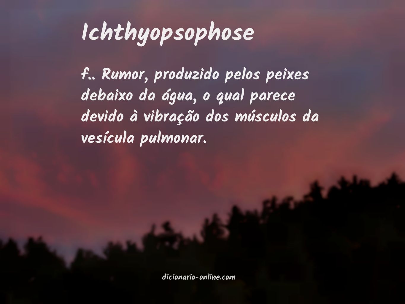 Significado de ichthyopsophose