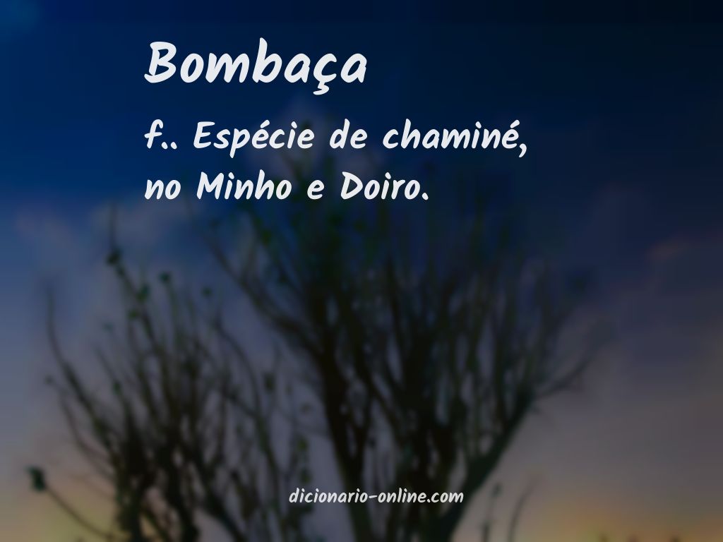 Significado de bombaça