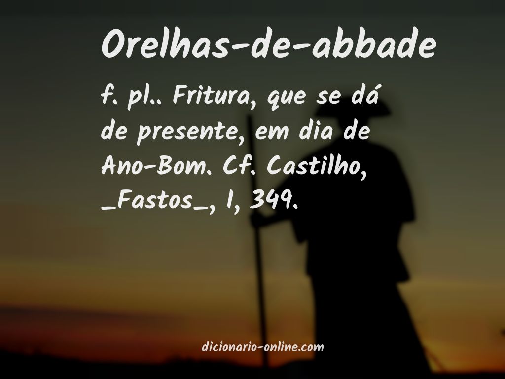 Significado de orelhas-de-abbade