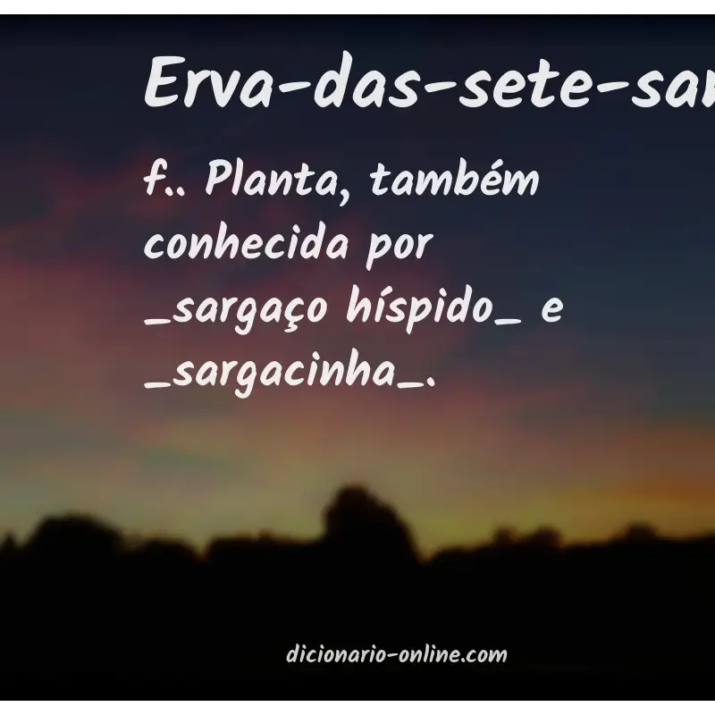 Significado de erva-das-sete-sangrias