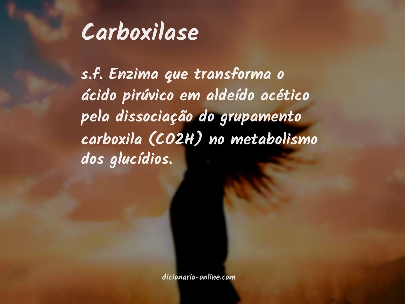 Significado de carboxilase