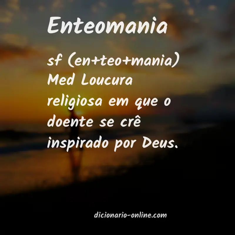 Significado de enteomania