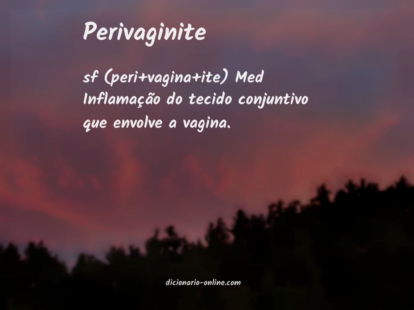 Significado de perivaginite