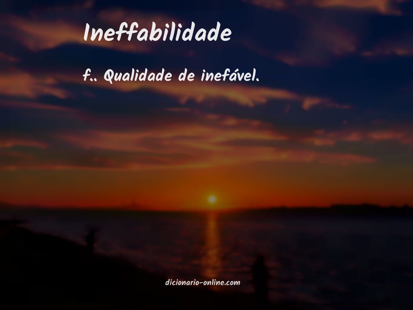 Significado de ineffabilidade