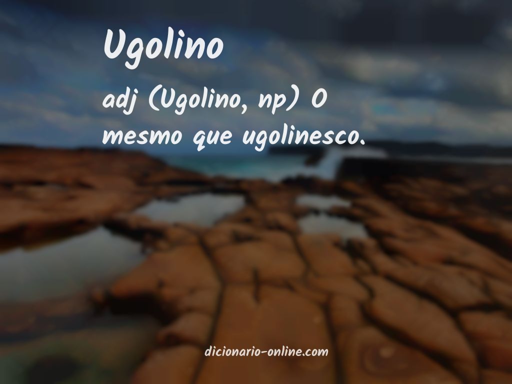 Significado de ugolino