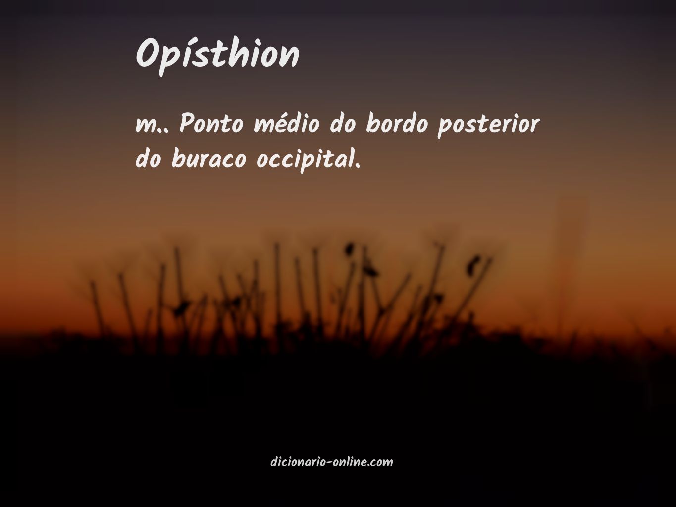 Significado de opísthion