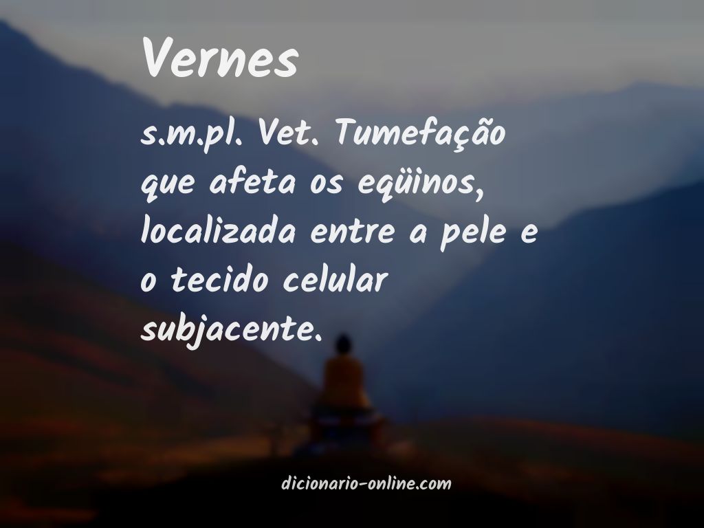 Significado de vernes