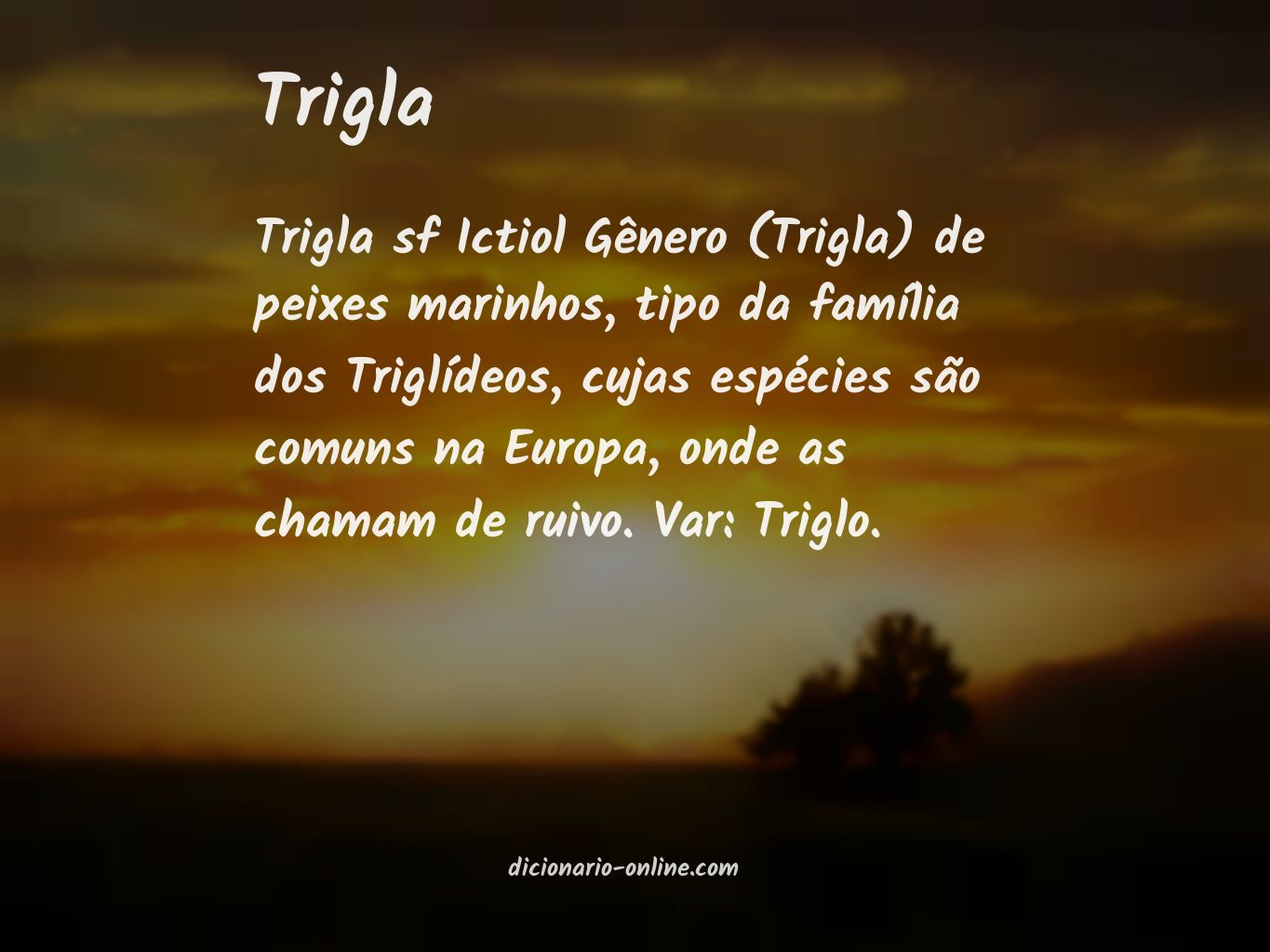 Significado de trigla