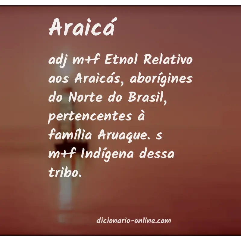 Significado de araicá