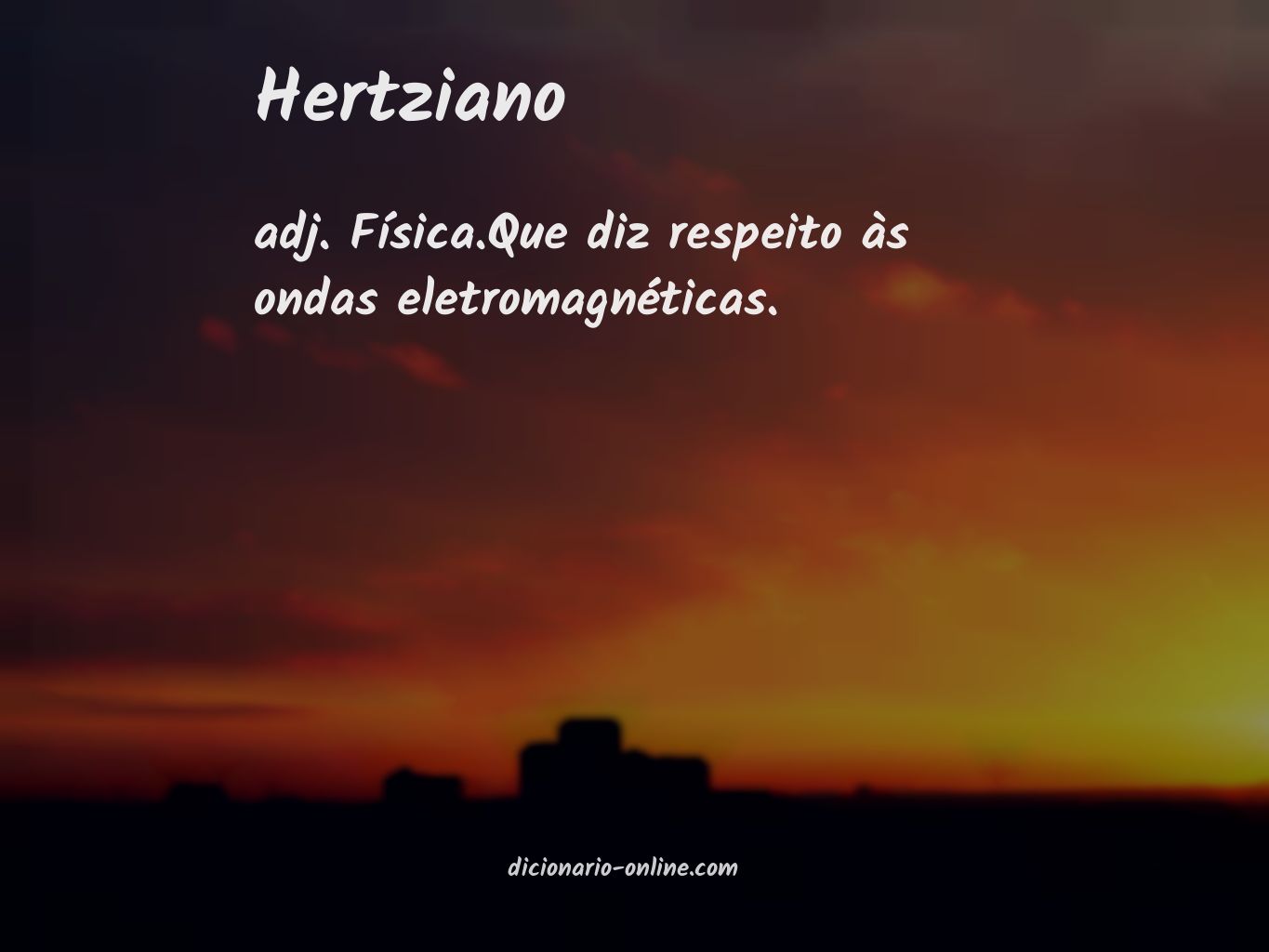 Significado de hertziano