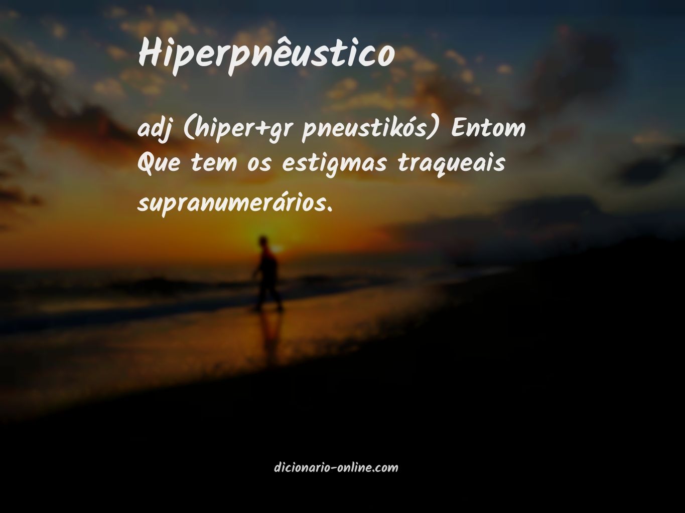 Significado de hiperpnêustico