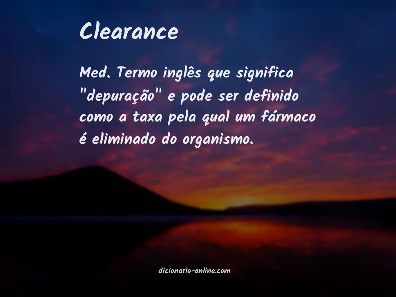 Significado de clearance