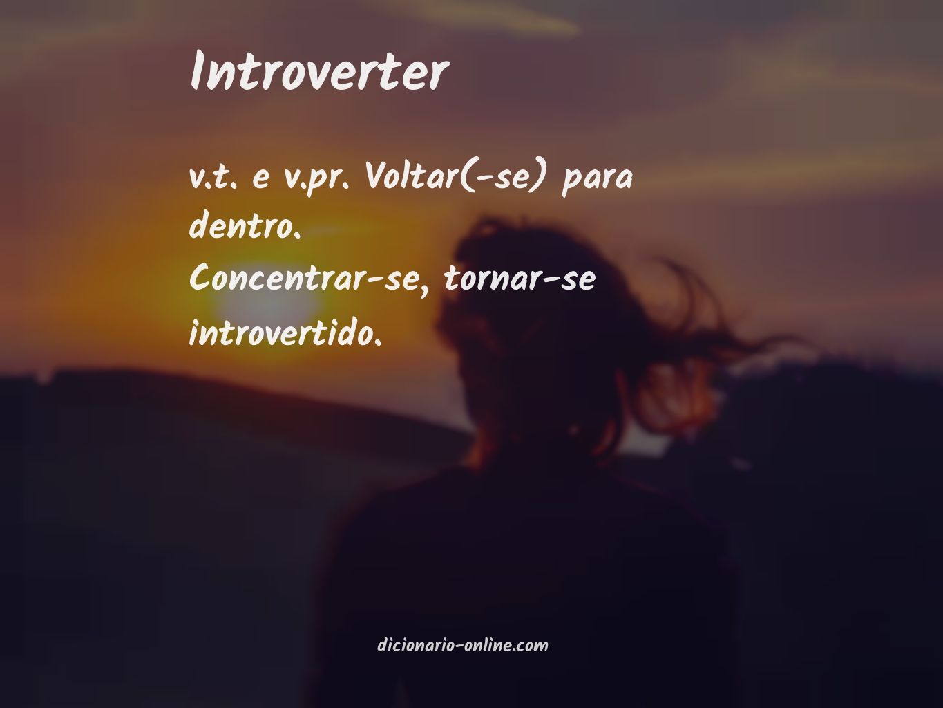 Significado de introverter