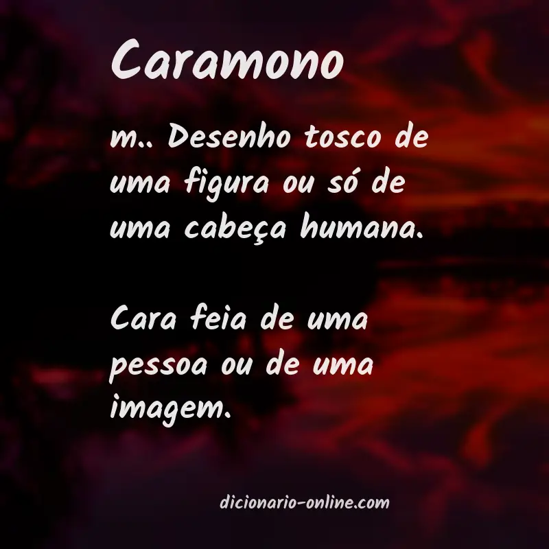 Significado de caramono