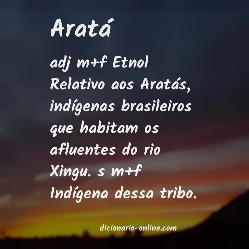 Significado de aratá