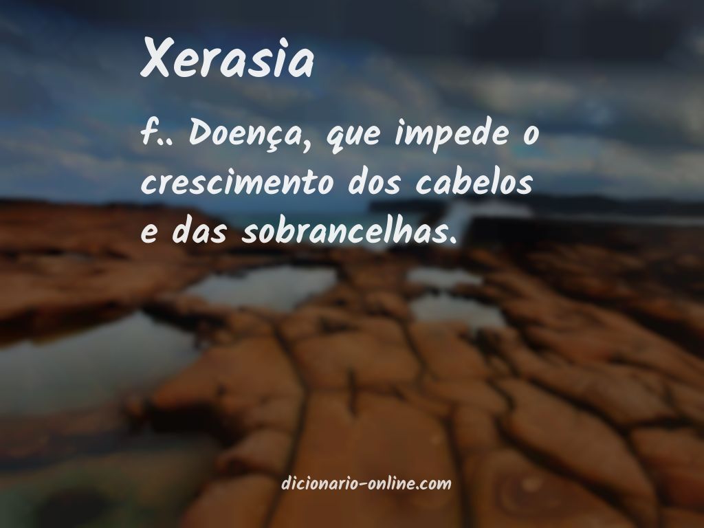 Significado de xerasia