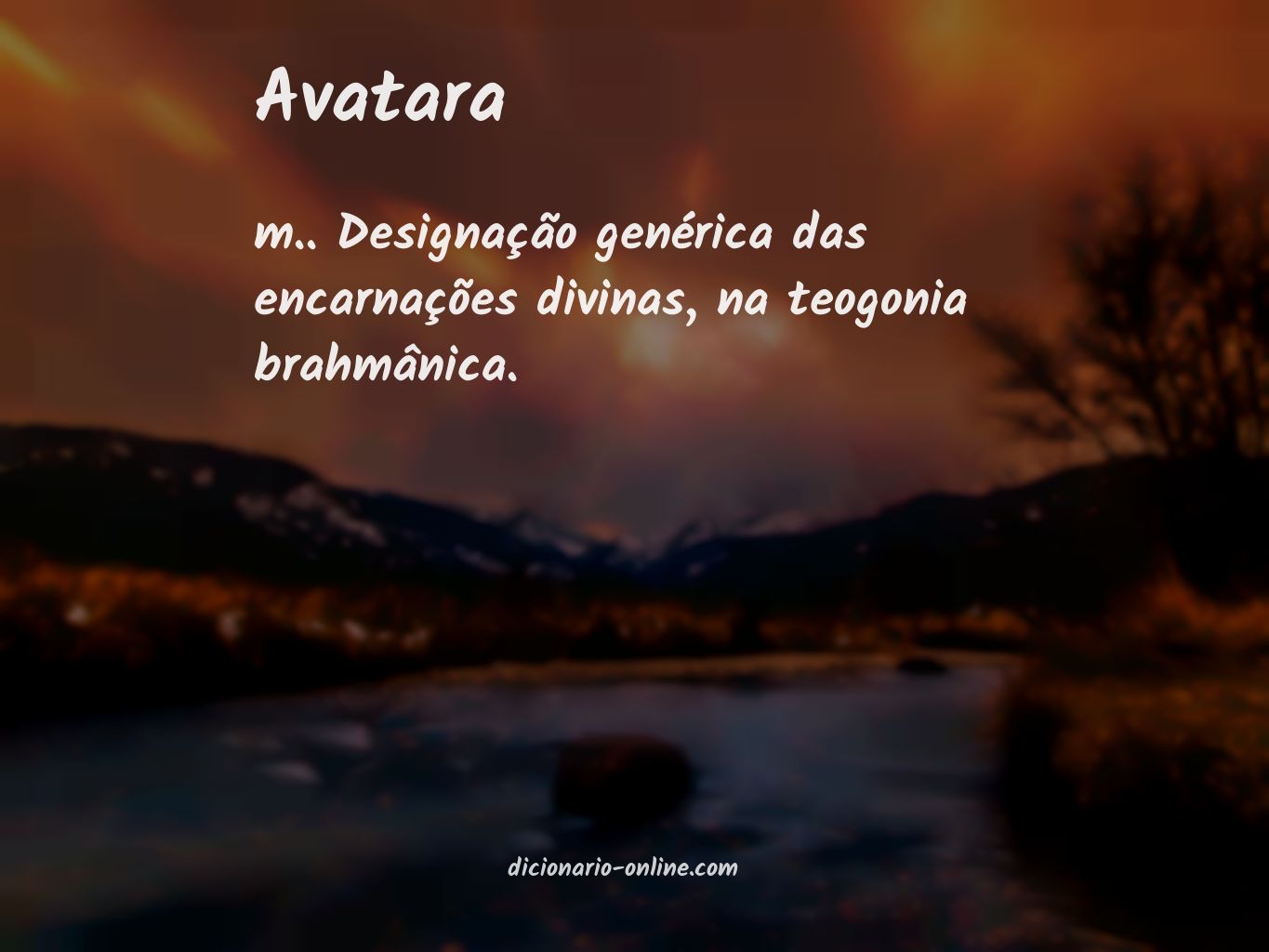 Significado de avatara