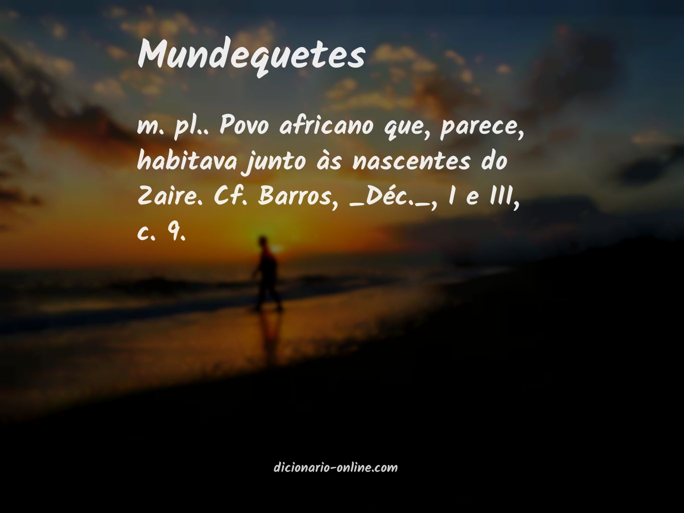 Significado de mundequetes