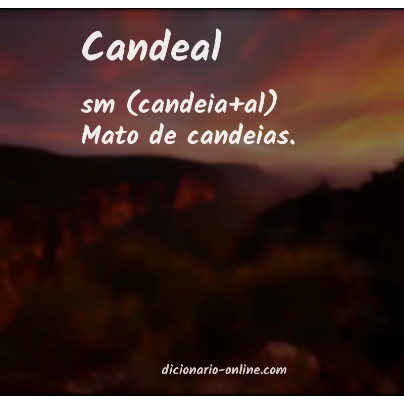 Significado de candeal