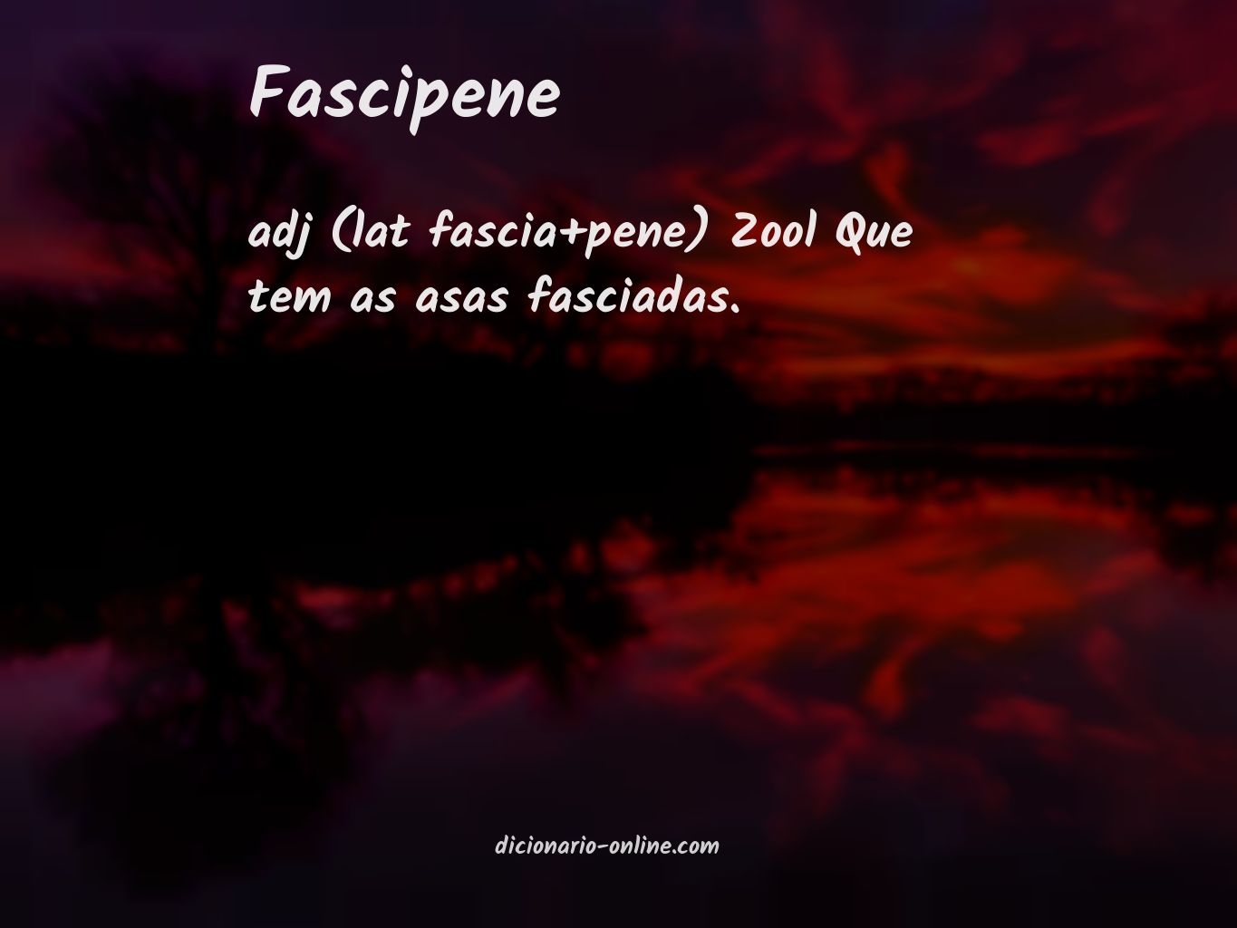 Significado de fascipene