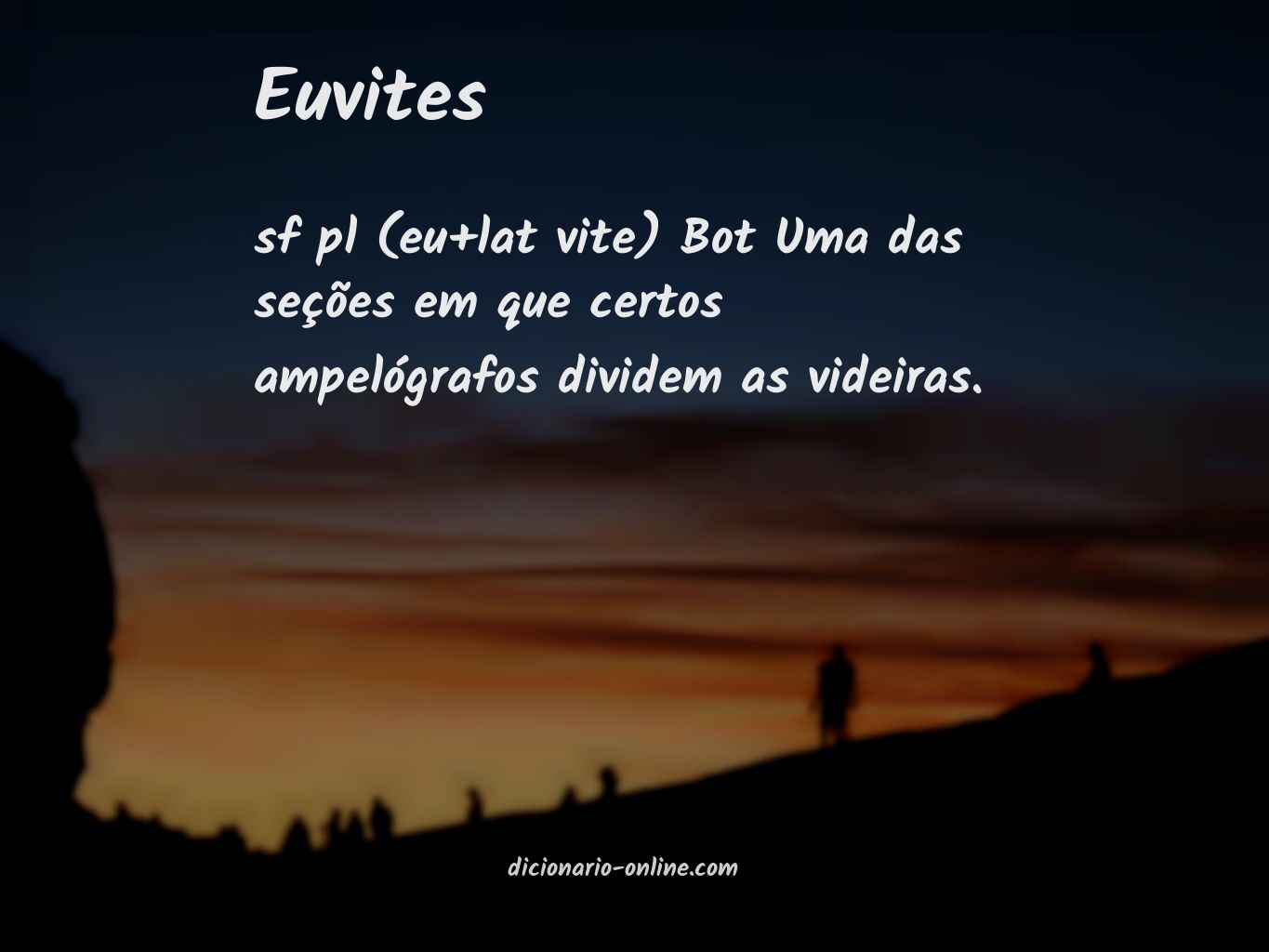 Significado de euvites