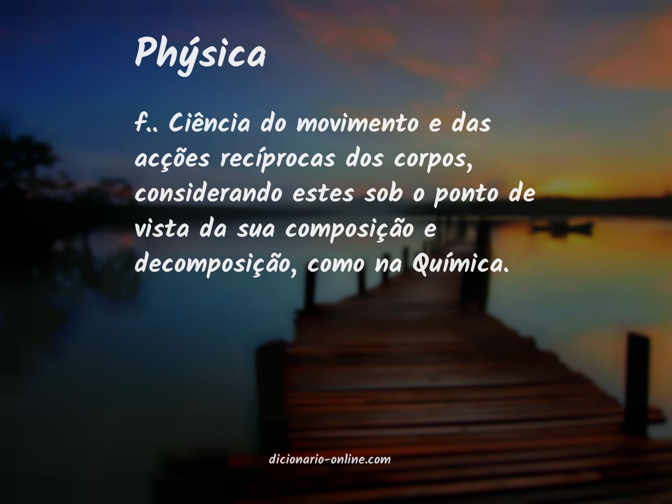 Significado de phýsica