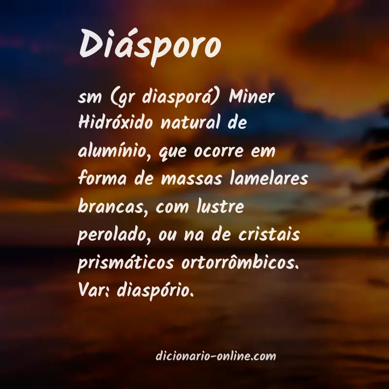 Significado de diásporo