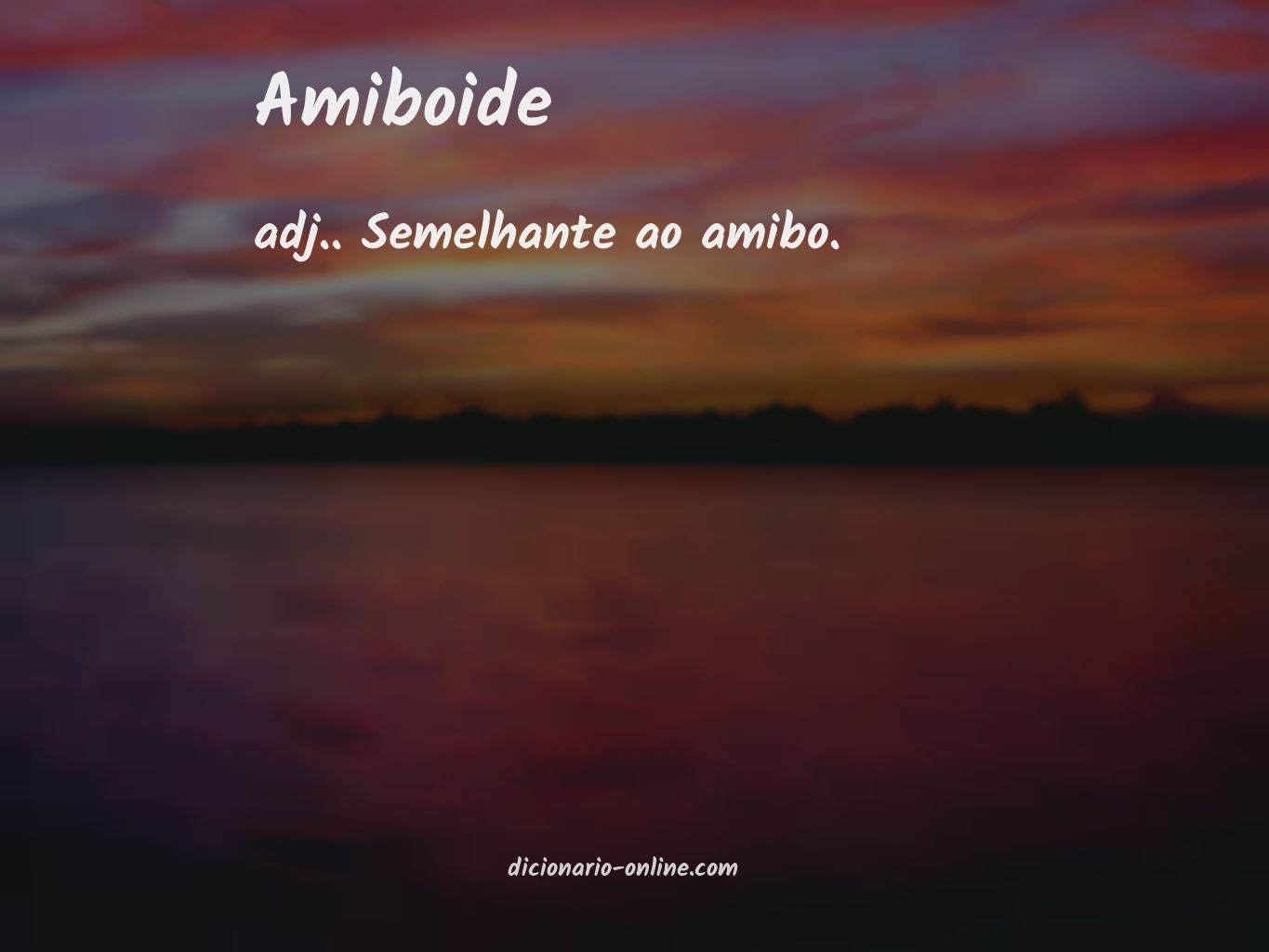 Significado de amiboide