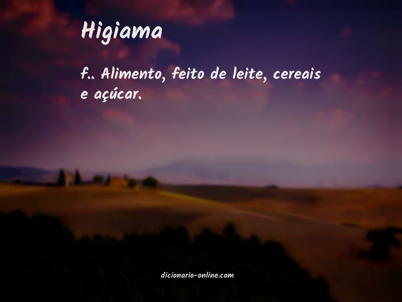 Significado de higiama