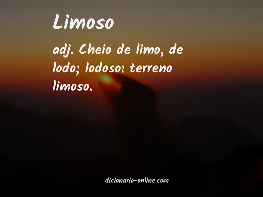 Significado de limoso