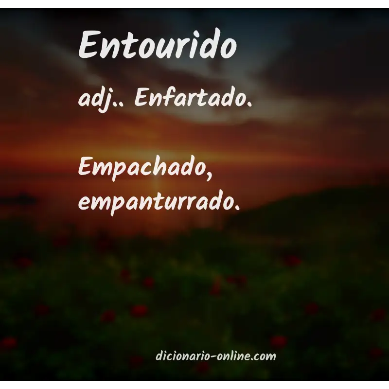 Significado de entourido