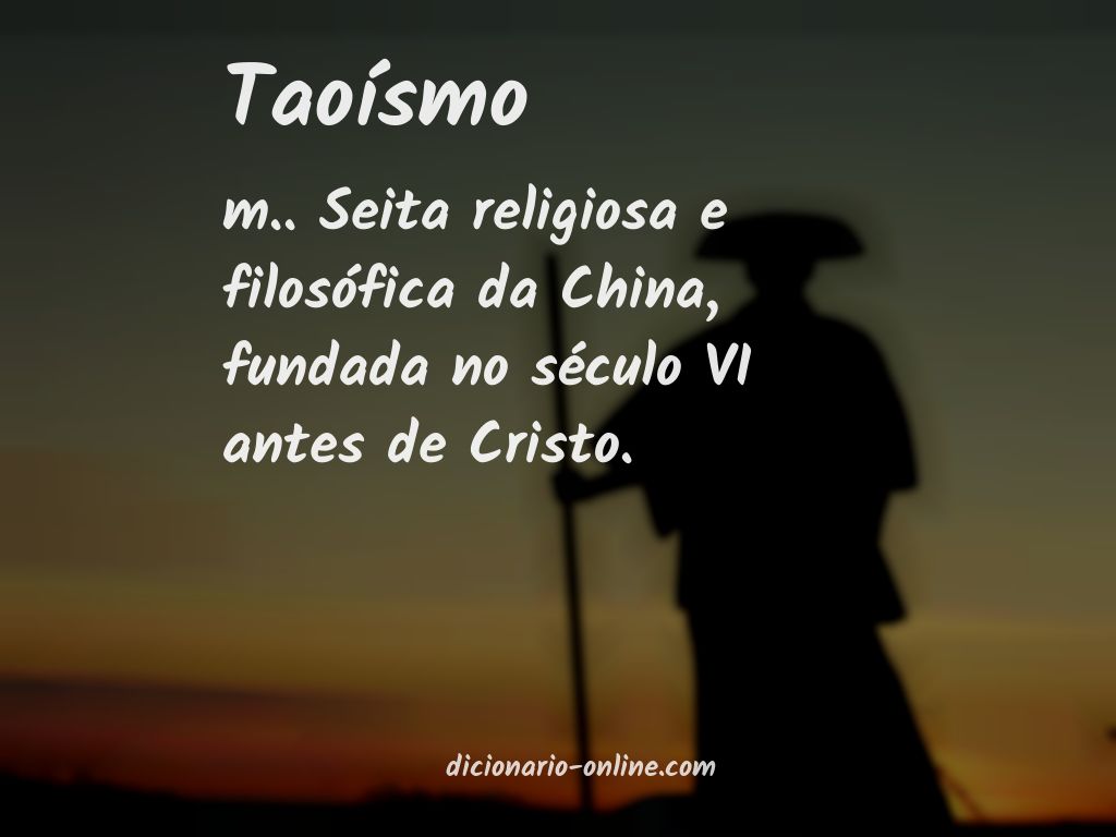 Significado de taoísmo