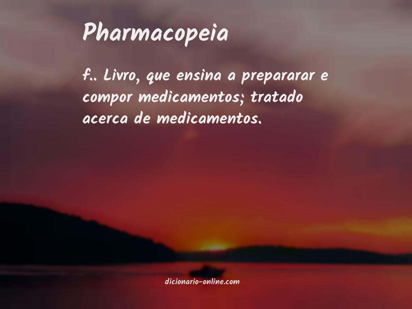 Significado de pharmacopeia