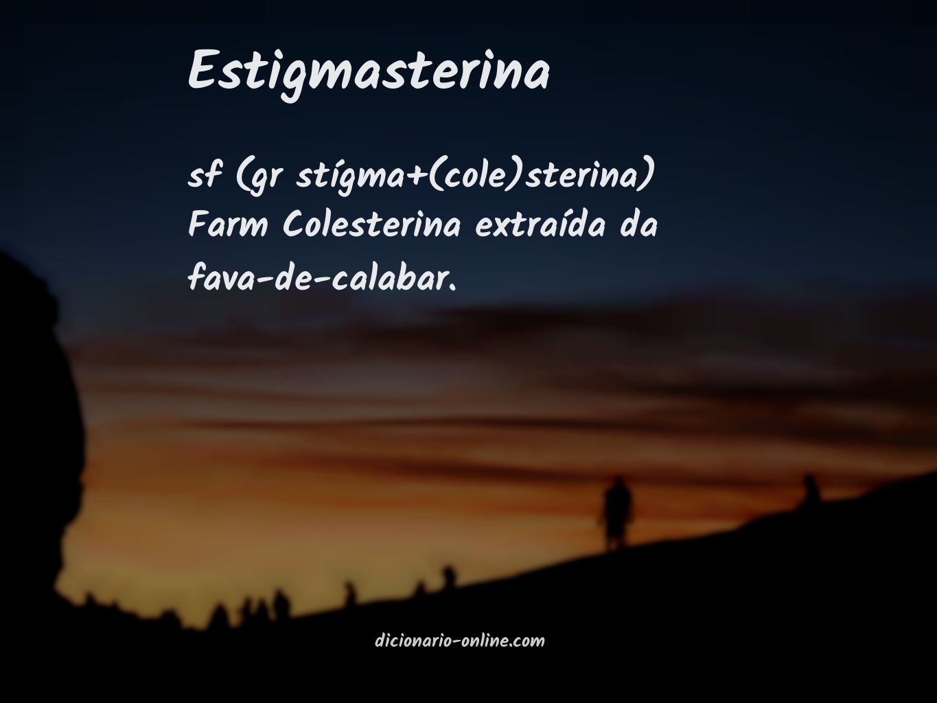 Significado de estigmasterina