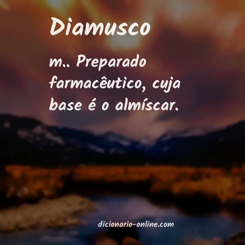 Significado de diamusco