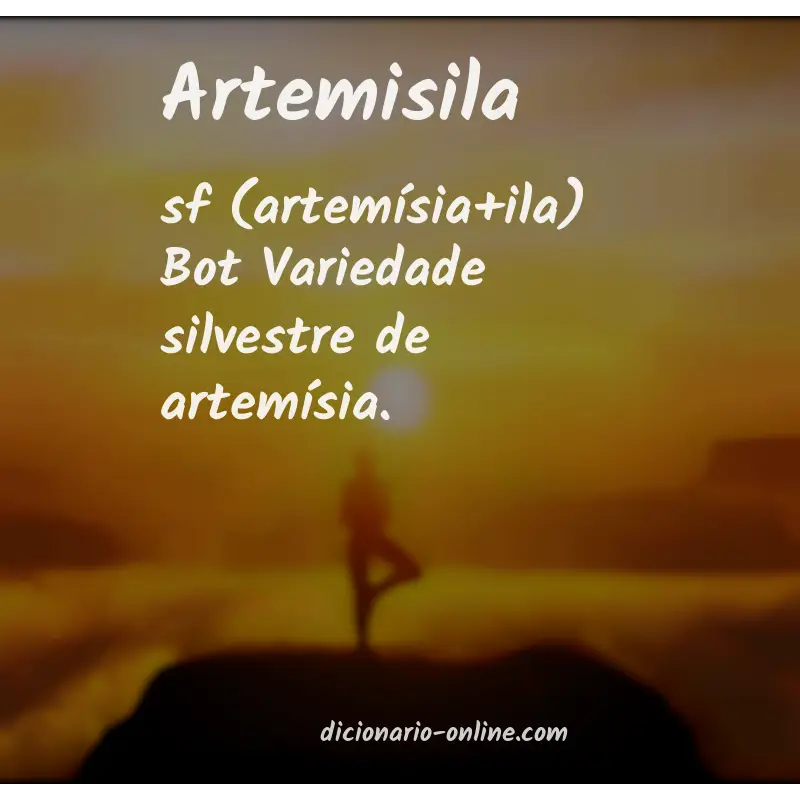 Significado de artemisila