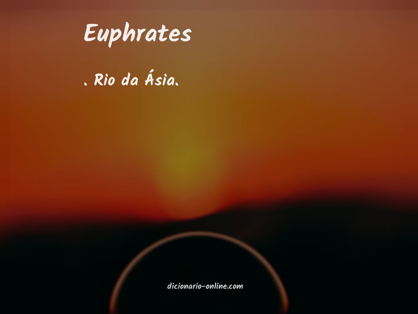 Significado de euphrates