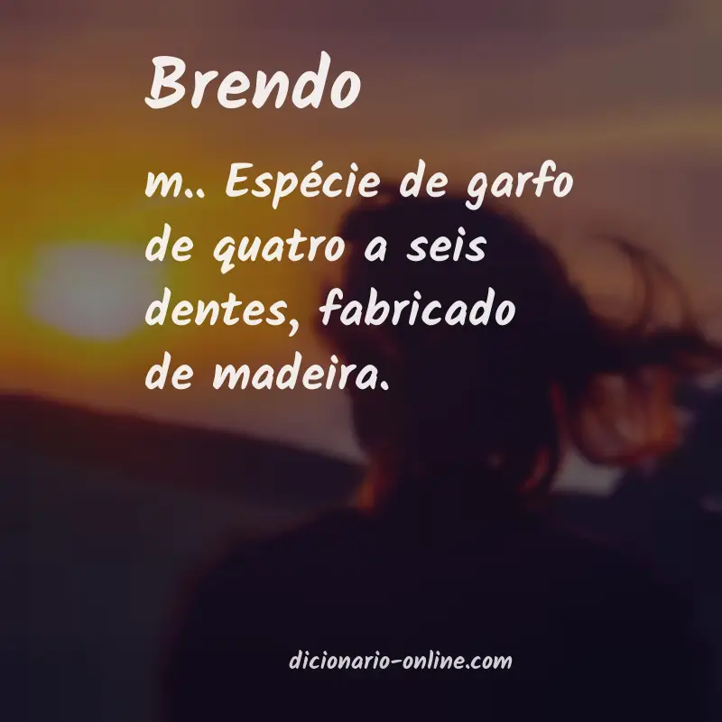 Significado de brendo
