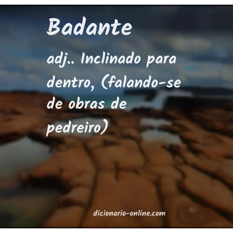 Significado de badante