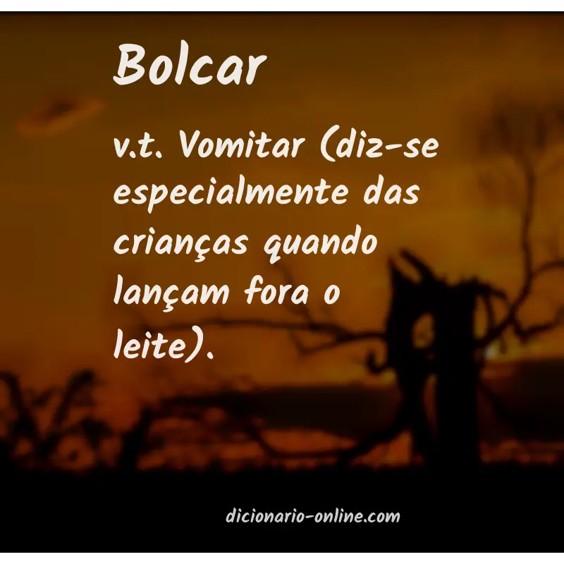 Significado de bolcar