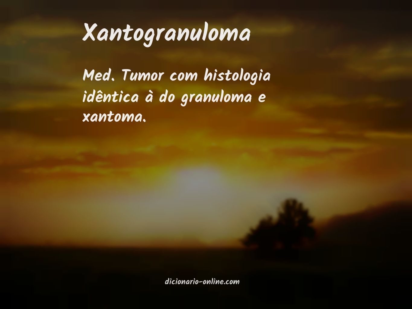 Significado de xantogranuloma