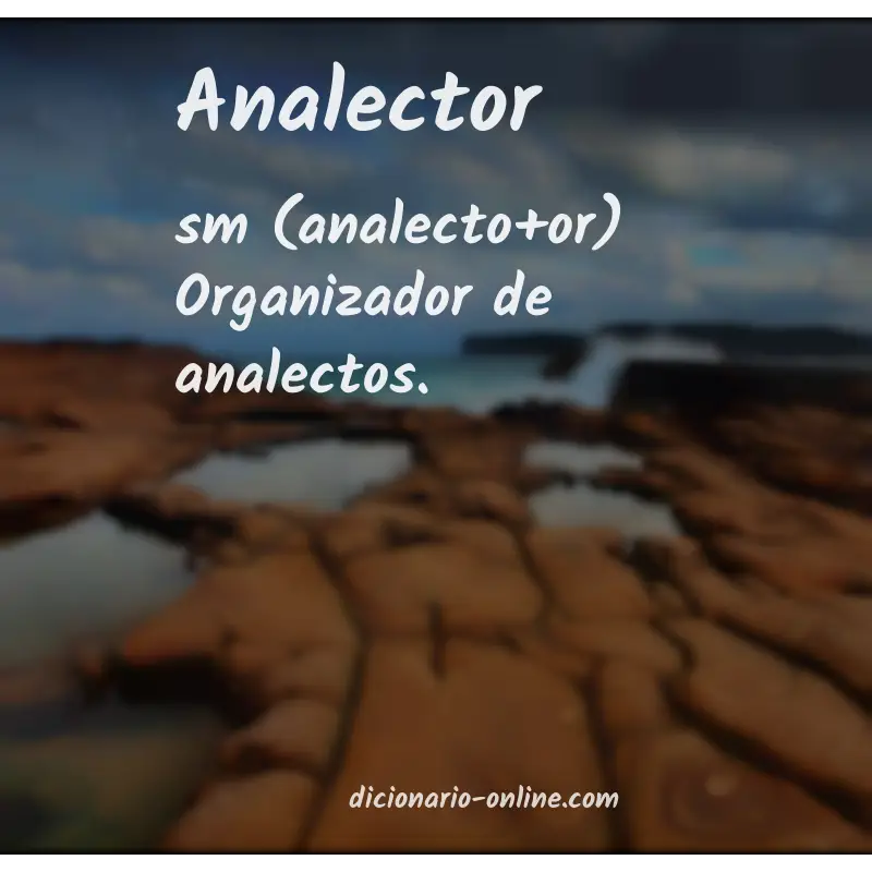 Significado de analector