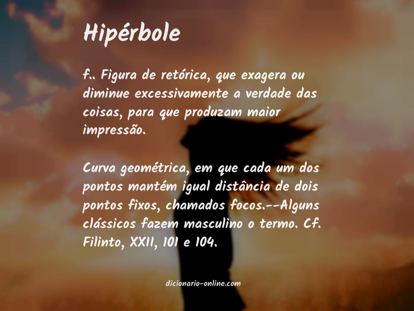 Significado de hipérbole