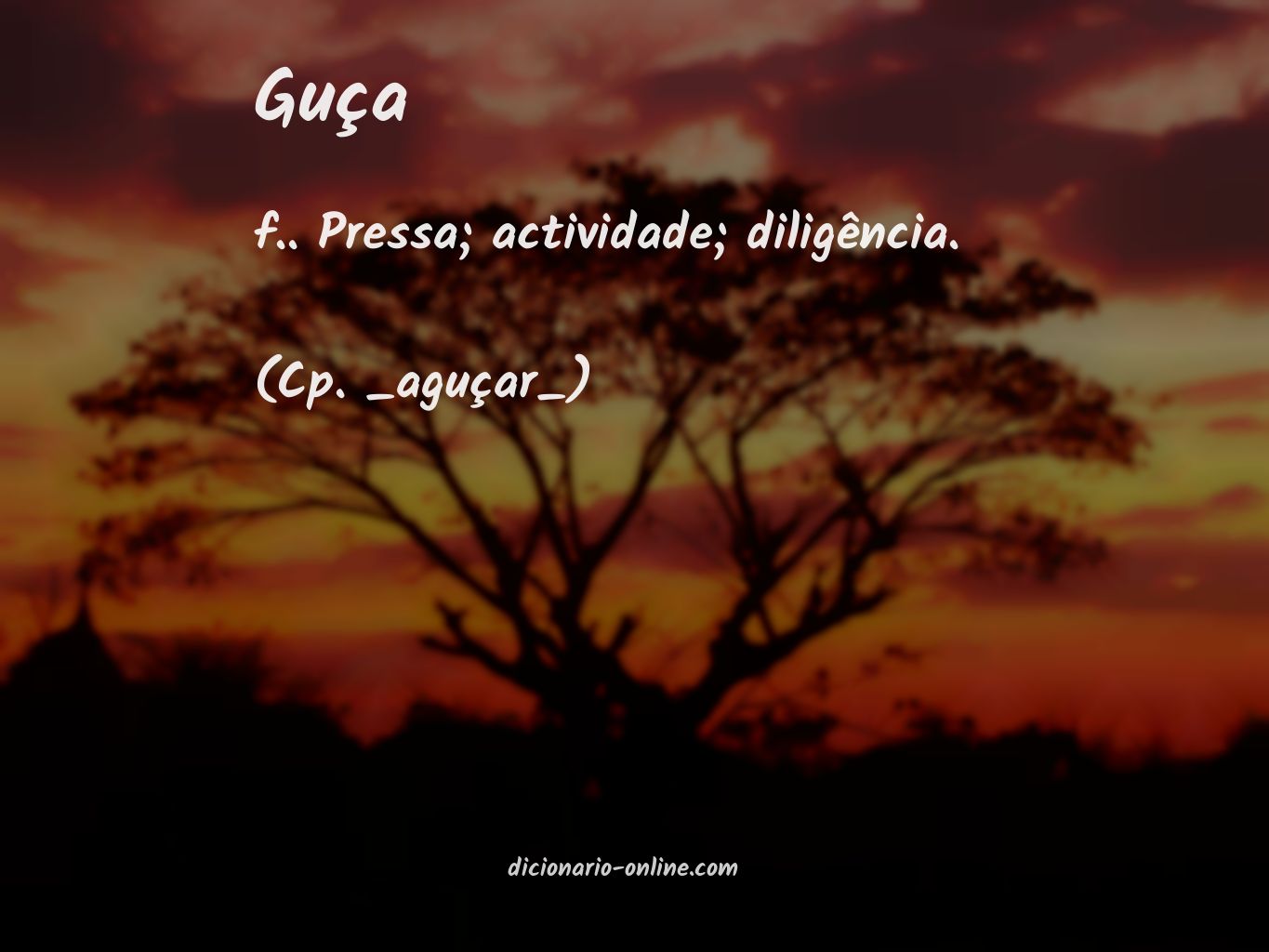 Significado de guça