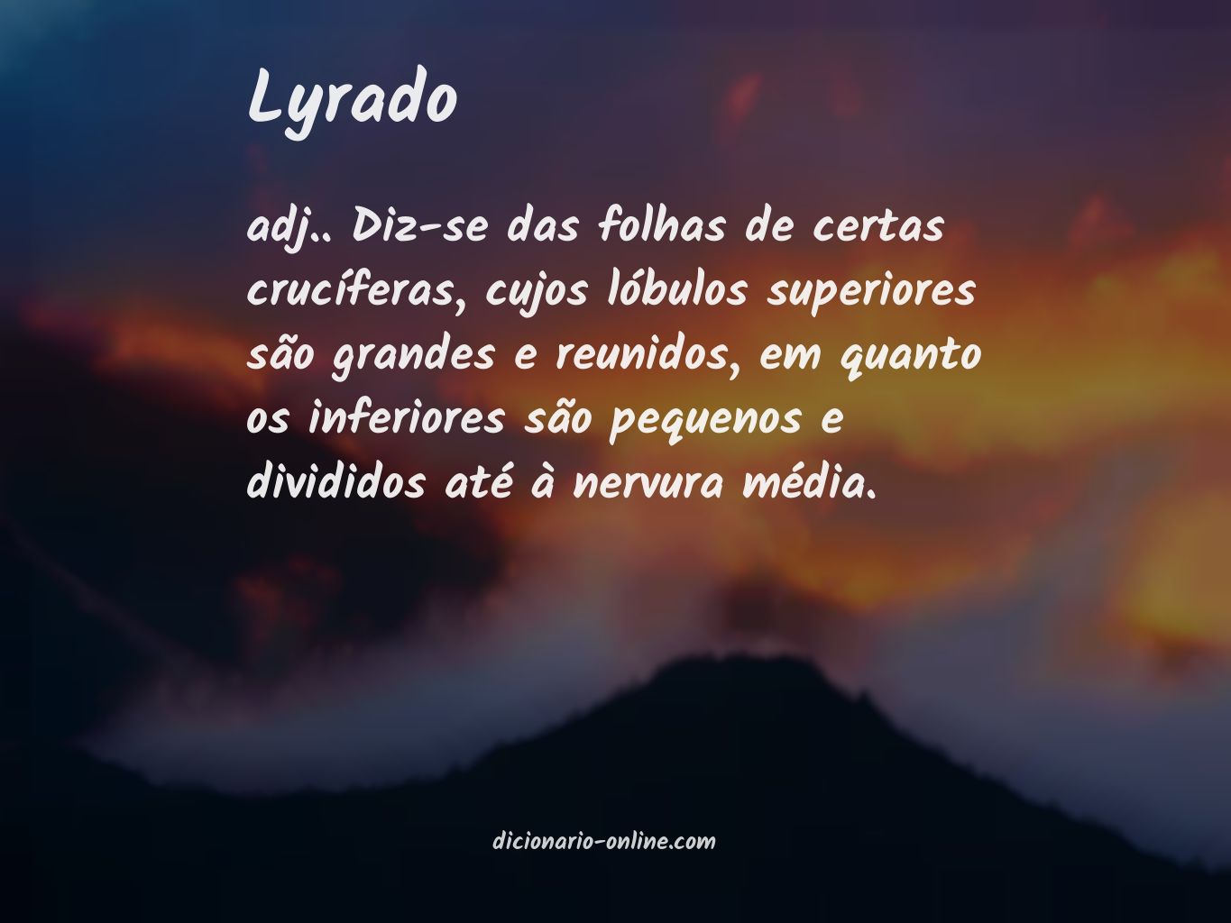 Significado de lyrado