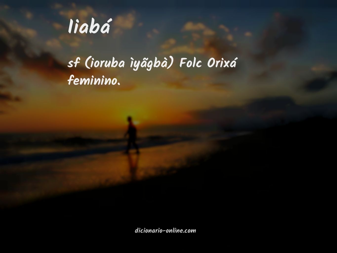 Significado de iiabá