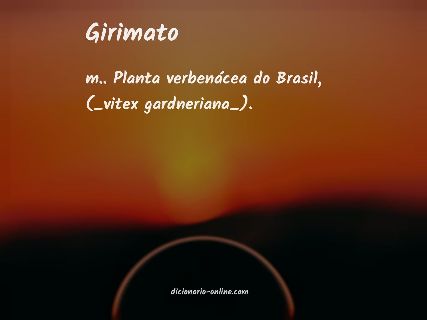 Significado de girimato